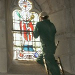 Restauration des vitraux de l'église Saint Bernard