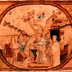 Tapisserie de l’entrée de saint Bernard à Cîteaux (XIXe siècle)