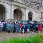 Présentation de la Maison natale aux pèlerins de Cîteaux.